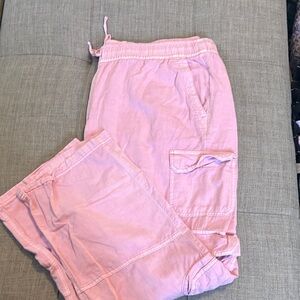 Old Navy Blush Drawstring Pants